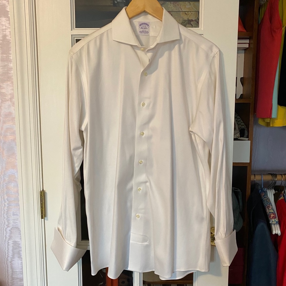 Brooks Brothers Bib-Front Collar Tuxedo shirt
